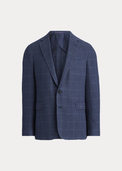 Blazer Ralph Lauren Hadley Windowpane Homem 62105-VOBT